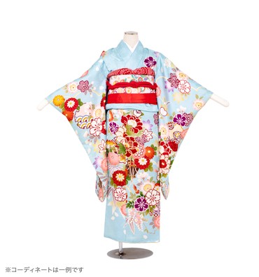 子供きもの　四ツ身帯セット